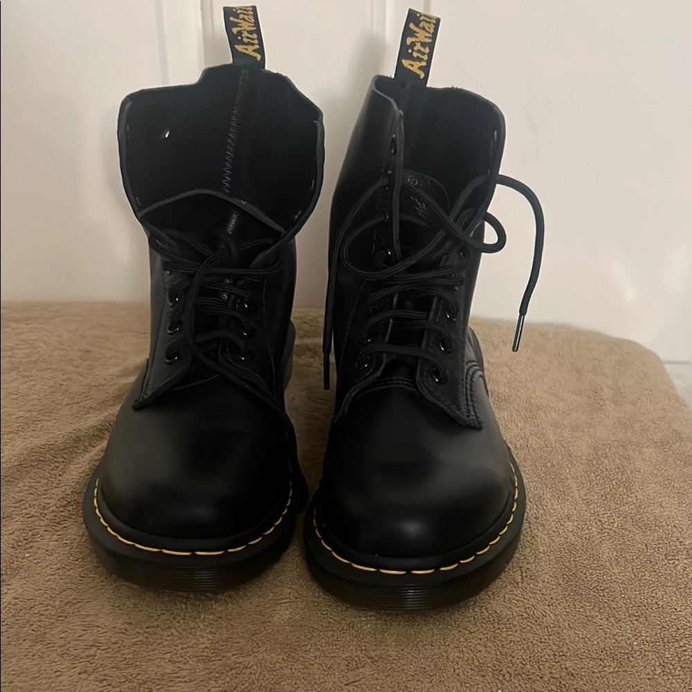 Dr. Martens Black Combat Boots